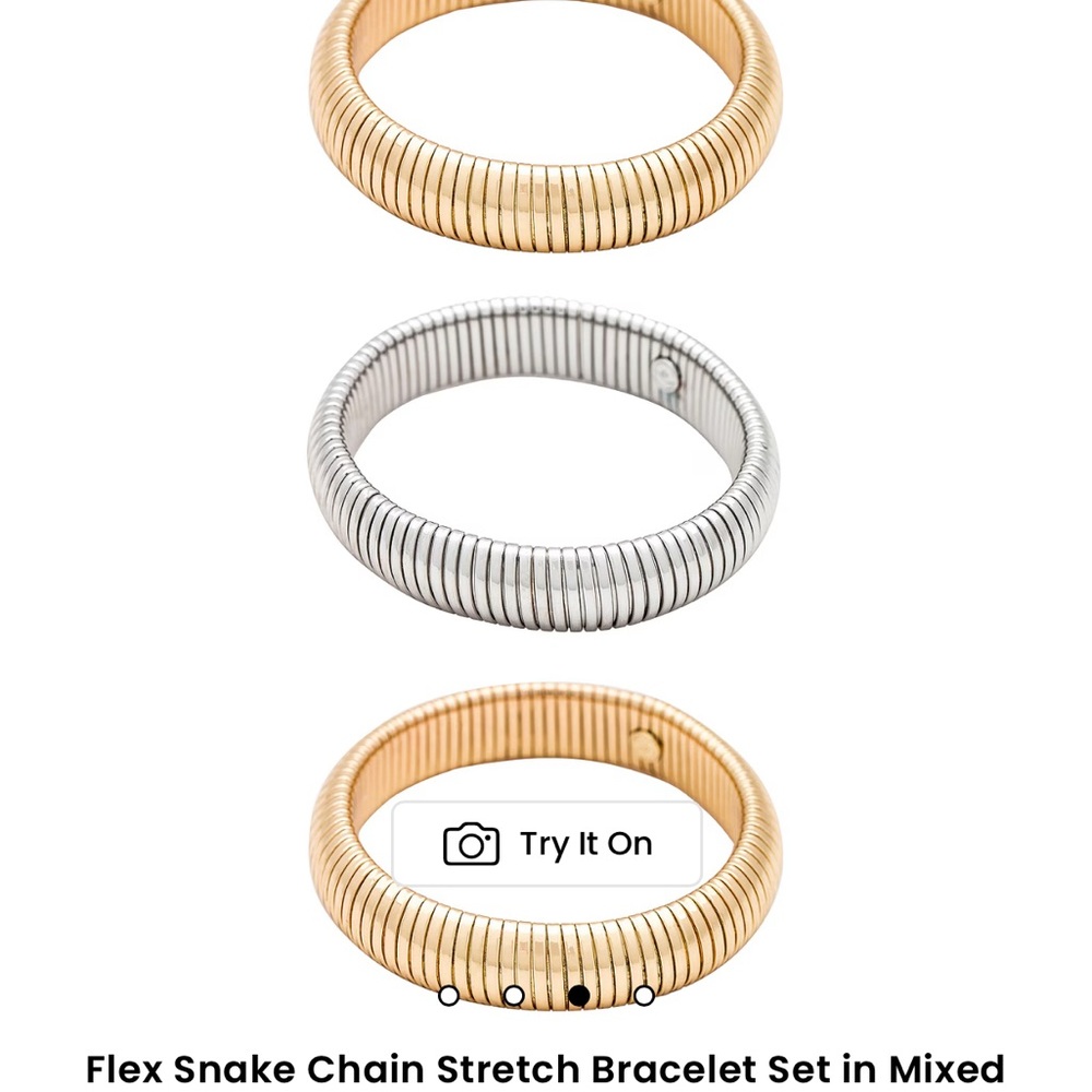 Ettika Gold and Silver Bracelet Set - Picture 2 of 2